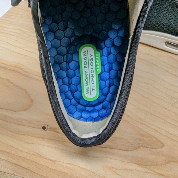 Youyun Lightweight Diabetic Adjustable Shoes Black / White Women's 10.5 Sneakers - Picture 6 of 8